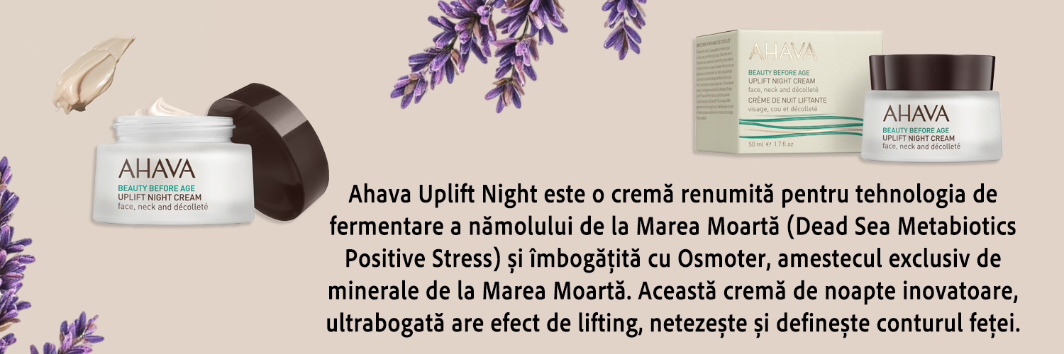 Crema de noapte Uplift Ahava, 50 ml